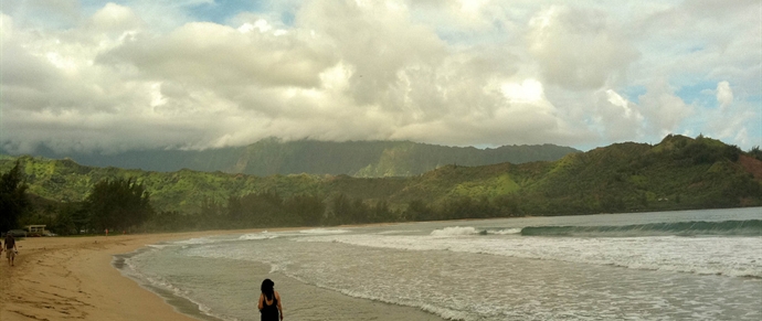 Kauai Beaches – Location – Hanalei Bay | Kauai Beach Scoop